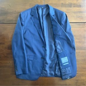 Bonobos jetsetter blazer in light navy, slim fit 42